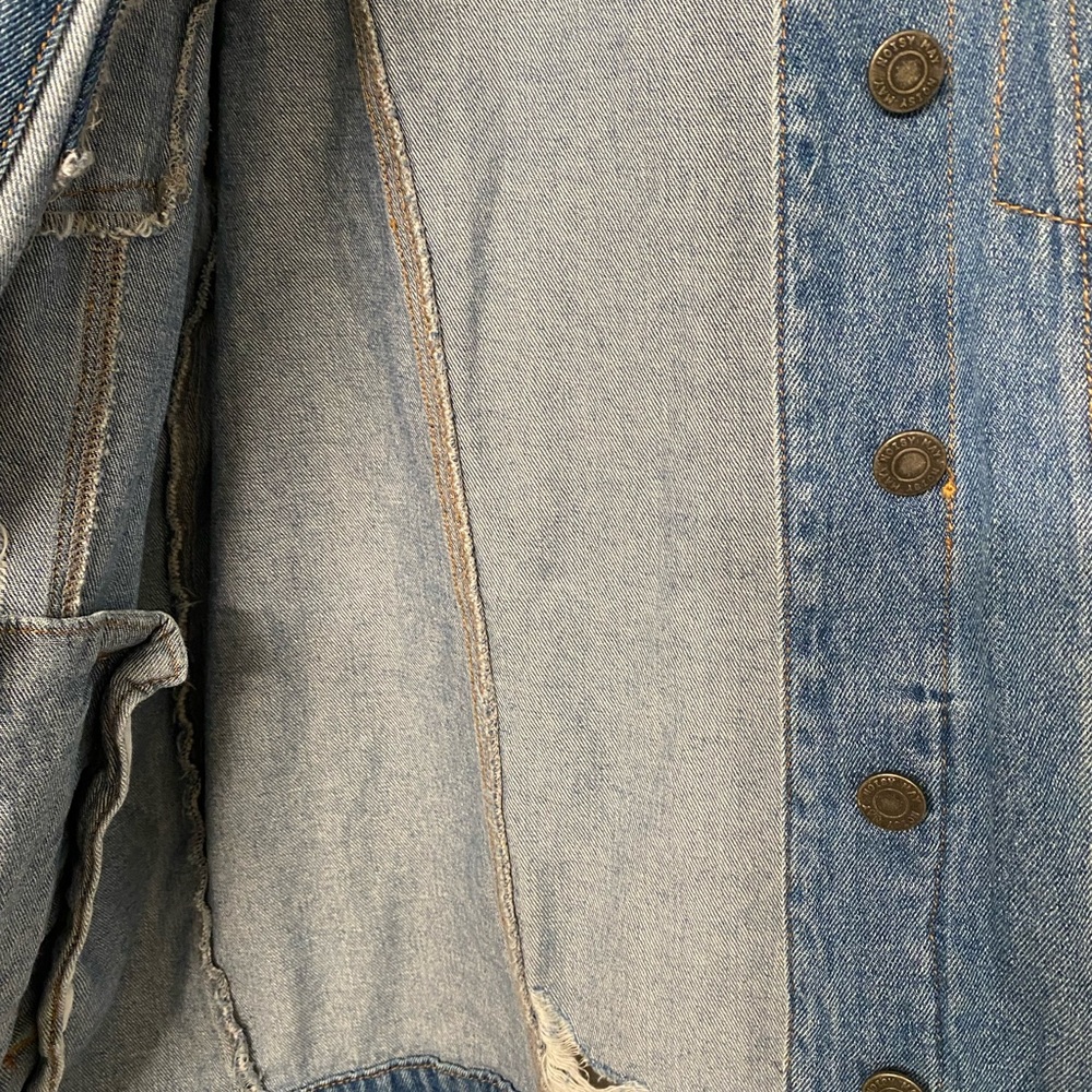 Noisy May Fiona Oversized Jean Jacket - Picture 3 of 6
